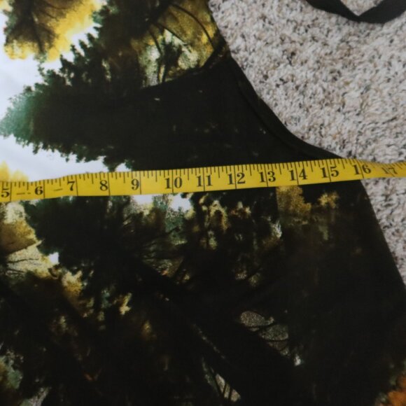 West African Vibrant Blue Tie-Dye Halter Neck Backless Sundress One Size NWOT - Picture 14 of 16